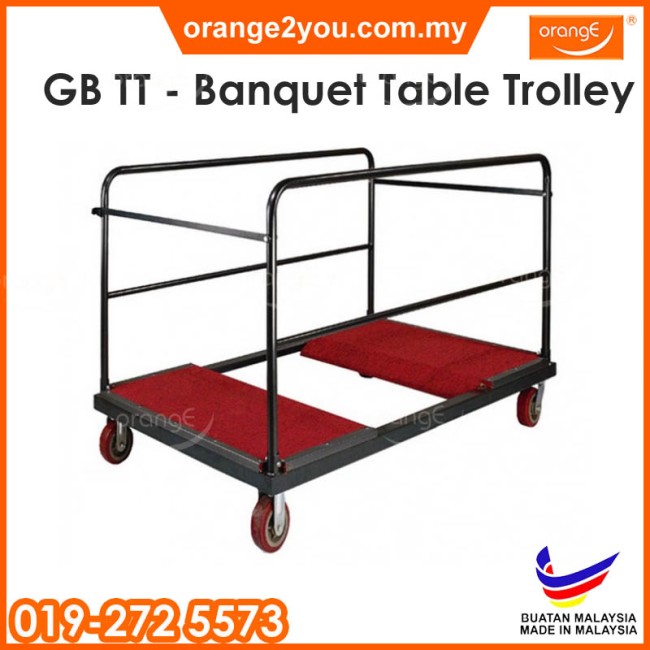 GB TT - Banquet Table Trolley | Troli Meja Bulat